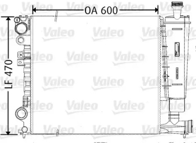 Теплообменник VALEO 731165