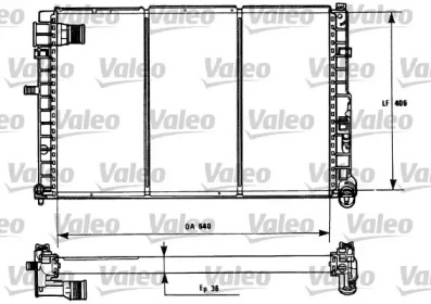 Теплообменник VALEO 731185