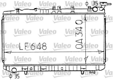 Теплообменник VALEO 731192