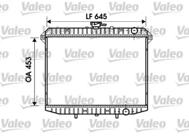 Теплообменник VALEO 731261