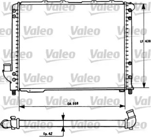 Теплообменник VALEO 731278