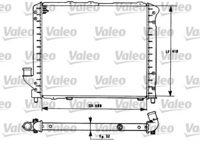 Теплообменник VALEO 731281