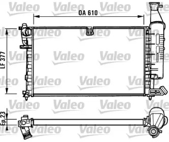 Теплообменник VALEO 731296