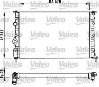 Теплообменник VALEO 731379