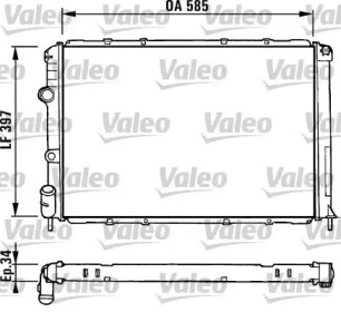 Теплообменник VALEO 731380