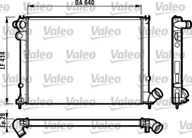 Теплообменник VALEO 731381