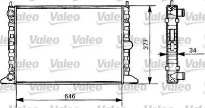 Теплообменник VALEO 731385