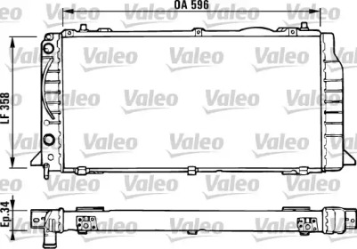 Теплообменник VALEO 731422