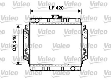 Теплообменник VALEO 731425