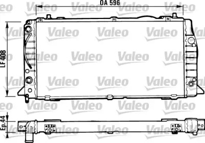 Теплообменник VALEO 731428