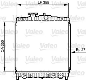 Теплообменник VALEO 731469