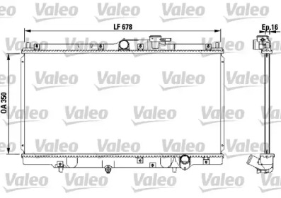 Теплообменник VALEO 731471