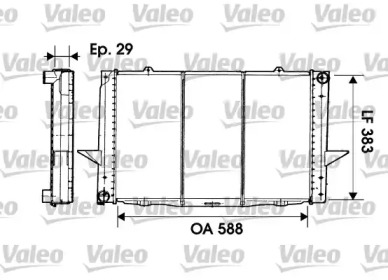 Теплообменник VALEO 731477