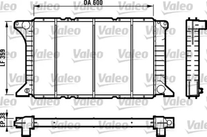 Теплообменник VALEO 731492