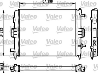 Теплообменник VALEO 731495