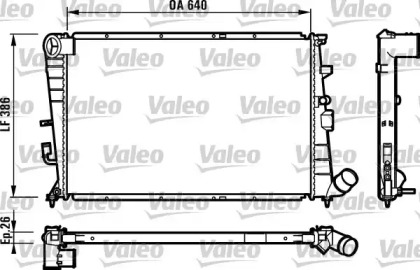 Теплообменник VALEO 731496