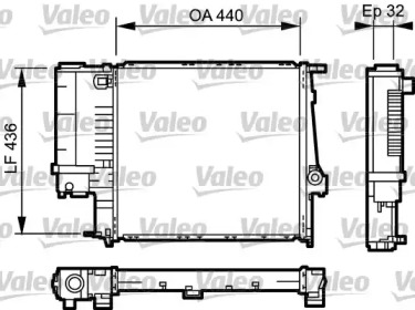 Теплообменник VALEO 731511