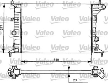 Теплообменник VALEO 731525