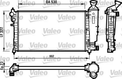 Теплообменник VALEO 731526