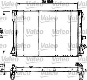 Теплообменник VALEO 731529