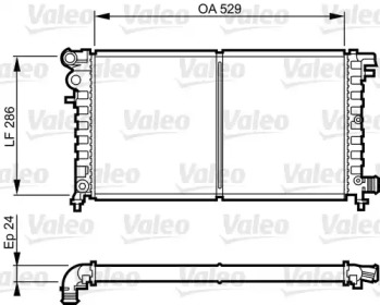 Теплообменник VALEO 731530