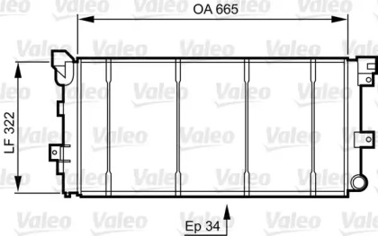 Теплообменник VALEO 731531