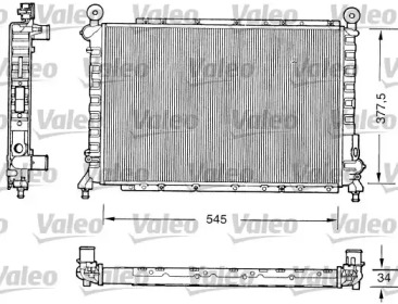 Теплообменник VALEO 731559