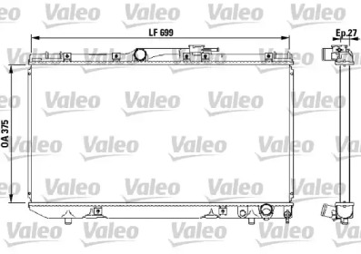 Теплообменник VALEO 731569