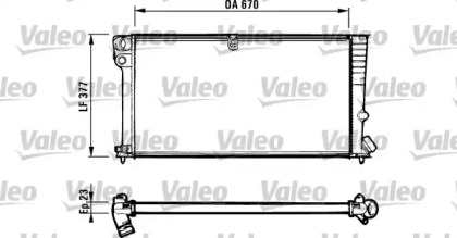 Теплообменник VALEO 731570