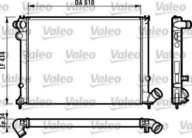 Теплообменник VALEO 731573