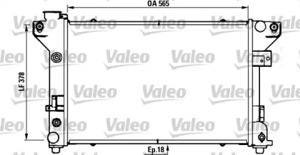 Теплообменник VALEO 731578