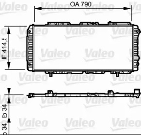 Теплообменник VALEO 731611