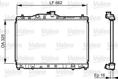 Теплообменник VALEO 731630