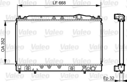 Теплообменник VALEO 731638