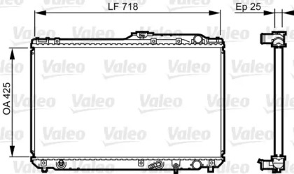 Теплообменник VALEO 731684