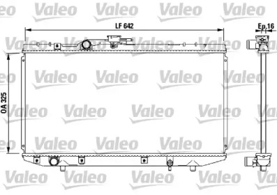 Теплообменник VALEO 731714