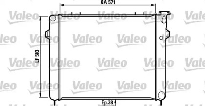 Теплообменник VALEO 731719