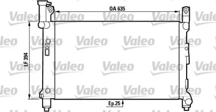 Теплообменник VALEO 731720