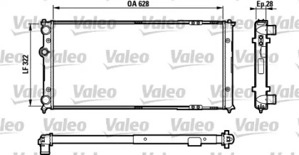 Теплообменник VALEO 731728