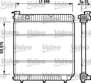 Теплообменник VALEO 731741