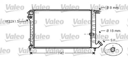 Теплообменник VALEO 731752