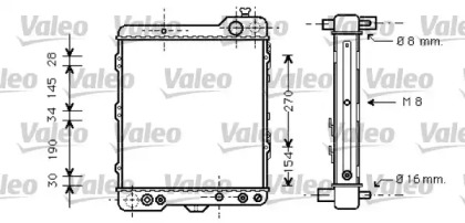 Теплообменник VALEO 731760