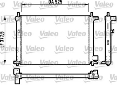 Теплообменник VALEO 731770