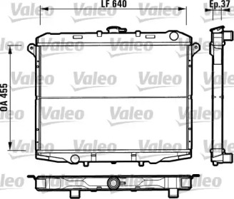 Теплообменник VALEO 731785