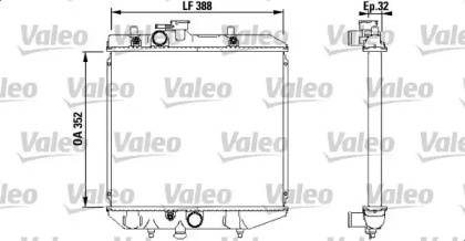 Теплообменник VALEO 731853