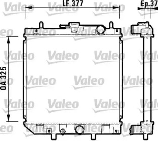 Теплообменник VALEO 731857