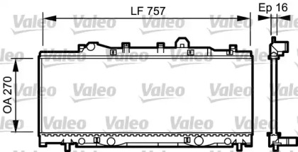 Теплообменник VALEO 731975