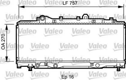 Теплообменник VALEO 731980