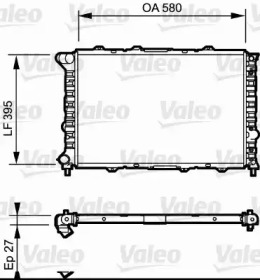 Теплообменник VALEO 732013