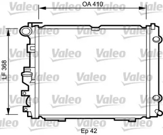 Теплообменник VALEO 732094